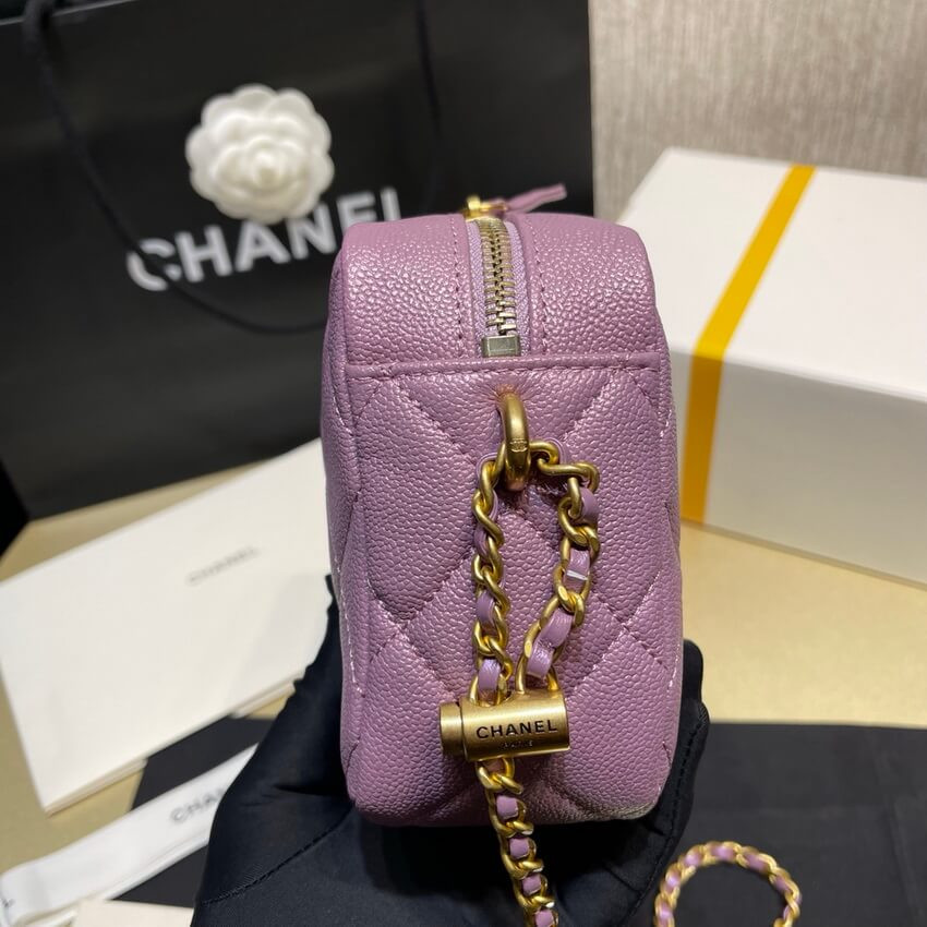 Chanel Grained Calfskin Camera Bag AS2856