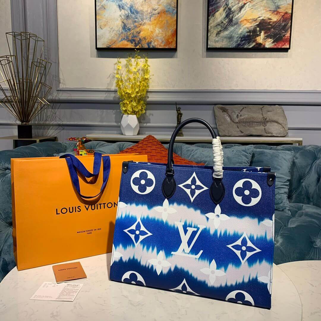LV Escale Onthego GM M45120 Blue