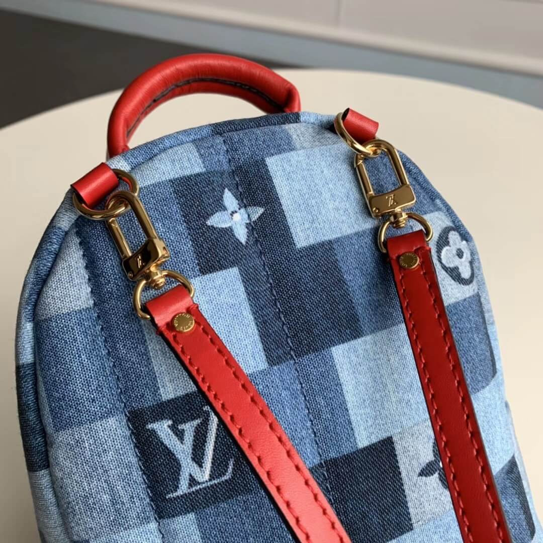 Louis Vuitton Monogram Denim Canvas Palm Springs Mini M45043