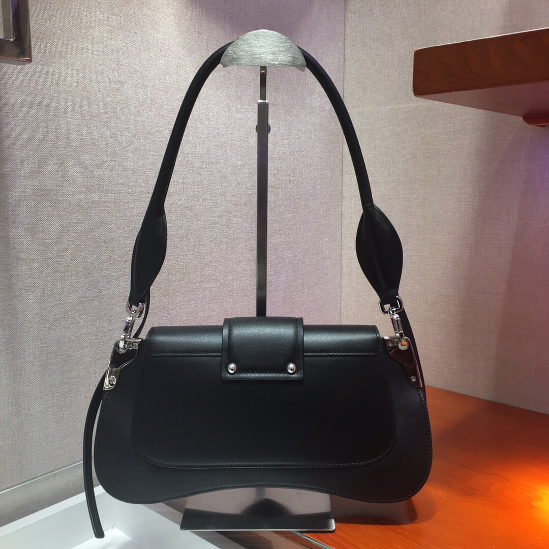 Prada Sidonie Leather Shoulder Bag 1BD168