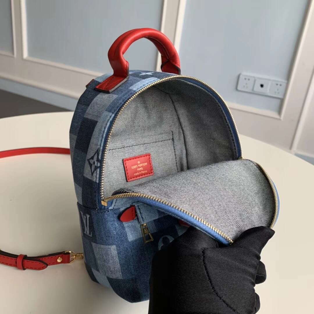 Louis Vuitton Monogram Denim Canvas Palm Springs Mini M45043