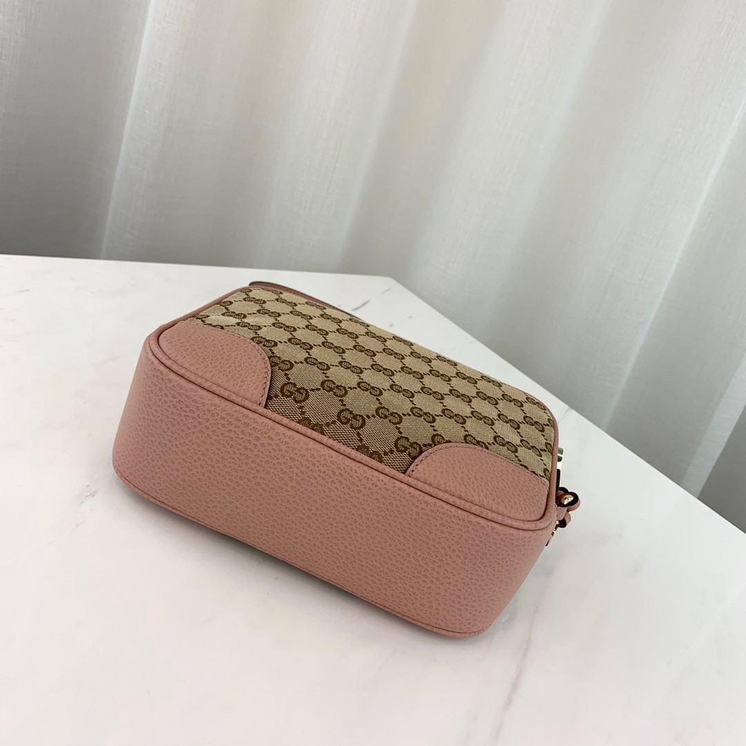 Gucci Bree Original GG Canvas Mini Messenger Bag 387360