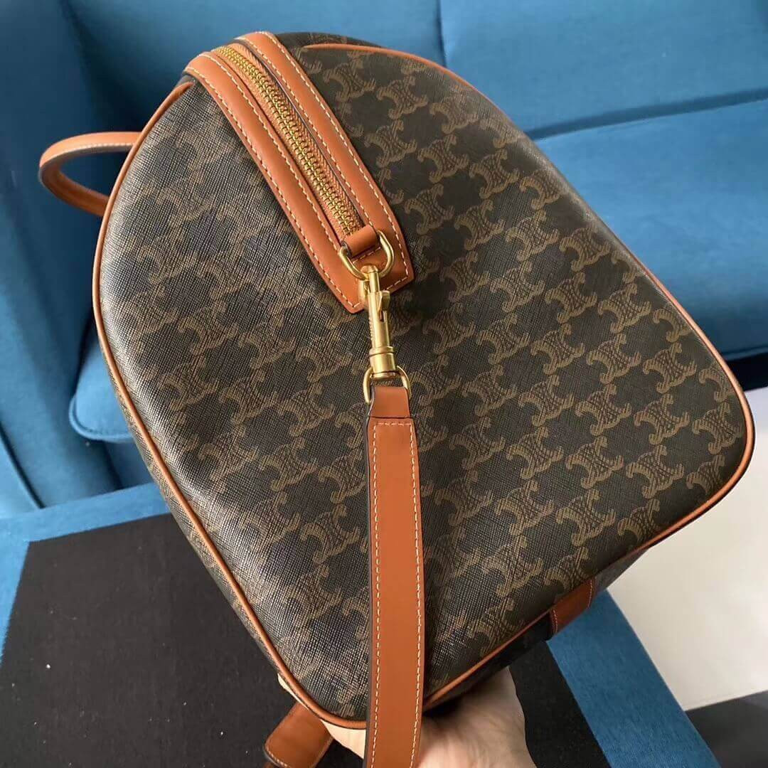 Celine Large Voyage Bag In Triomphe Canvas 191472