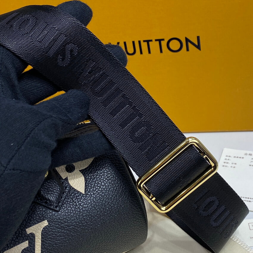 Louis Vuitton Papillon BB M45980 Black/Beige
