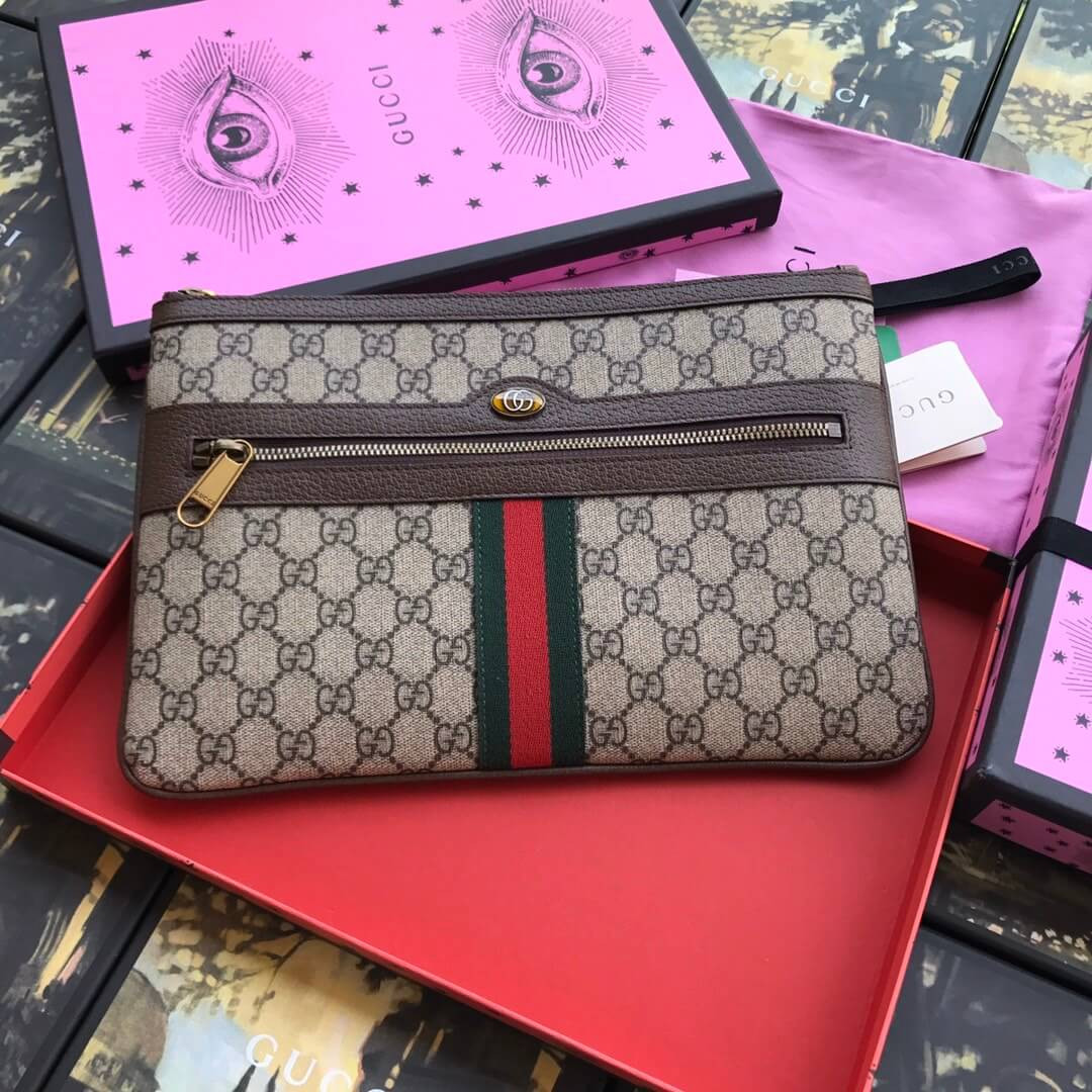 Gucci Ophidia GG Supreme Pouch 517551