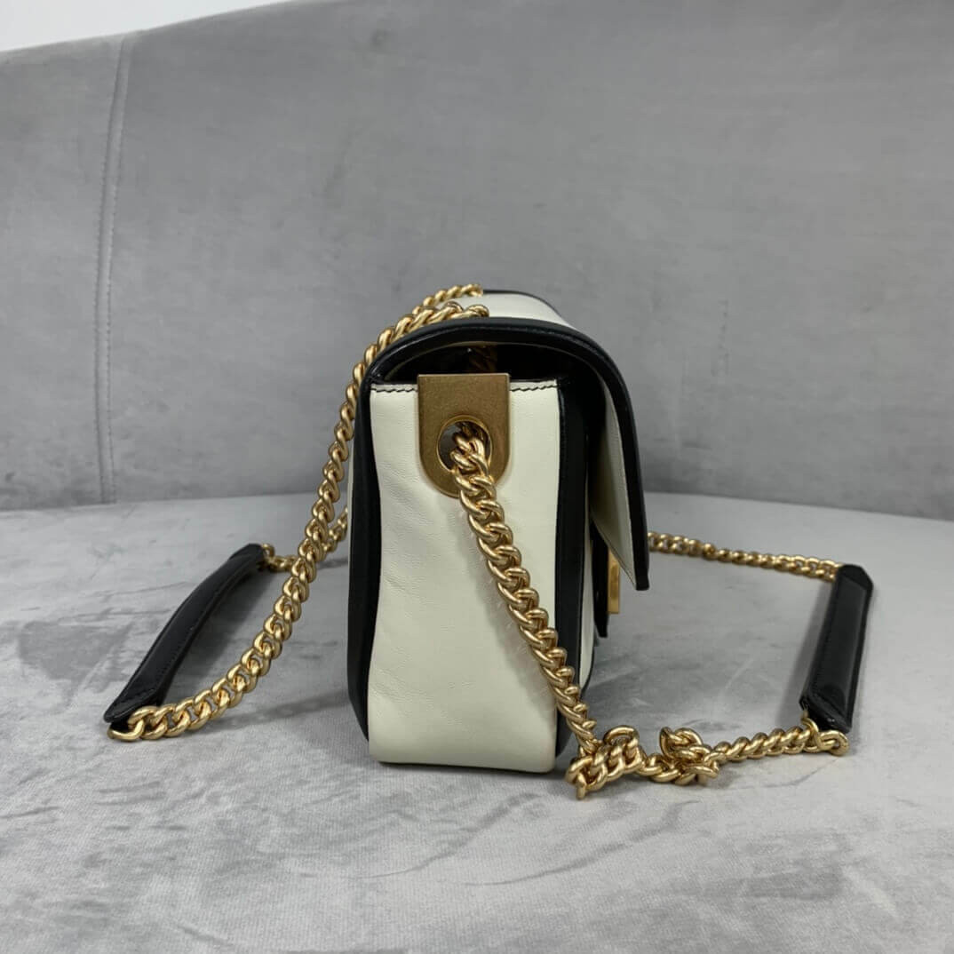 Fendi Baguette Chain Bag In Nappa Leather 8BR783