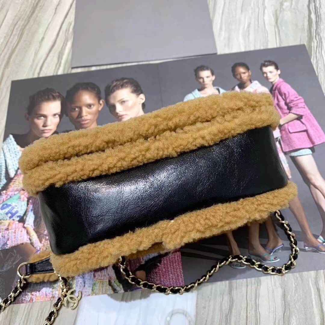 Chanel Sheepskin CC Flap Bag AS0321