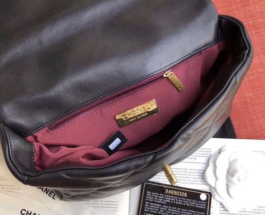 Chanel 19 Lambskin Flap Bag AS1160