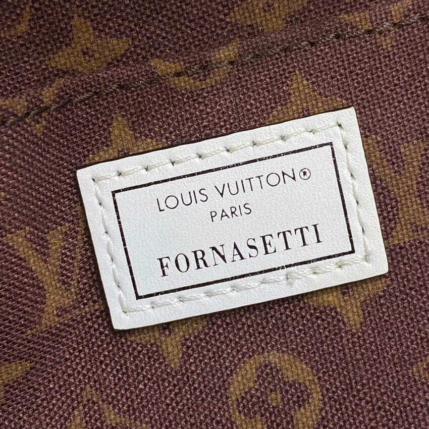 Louis Vuitton Printed Matte Calf Leather Petit Sac Plat M80991