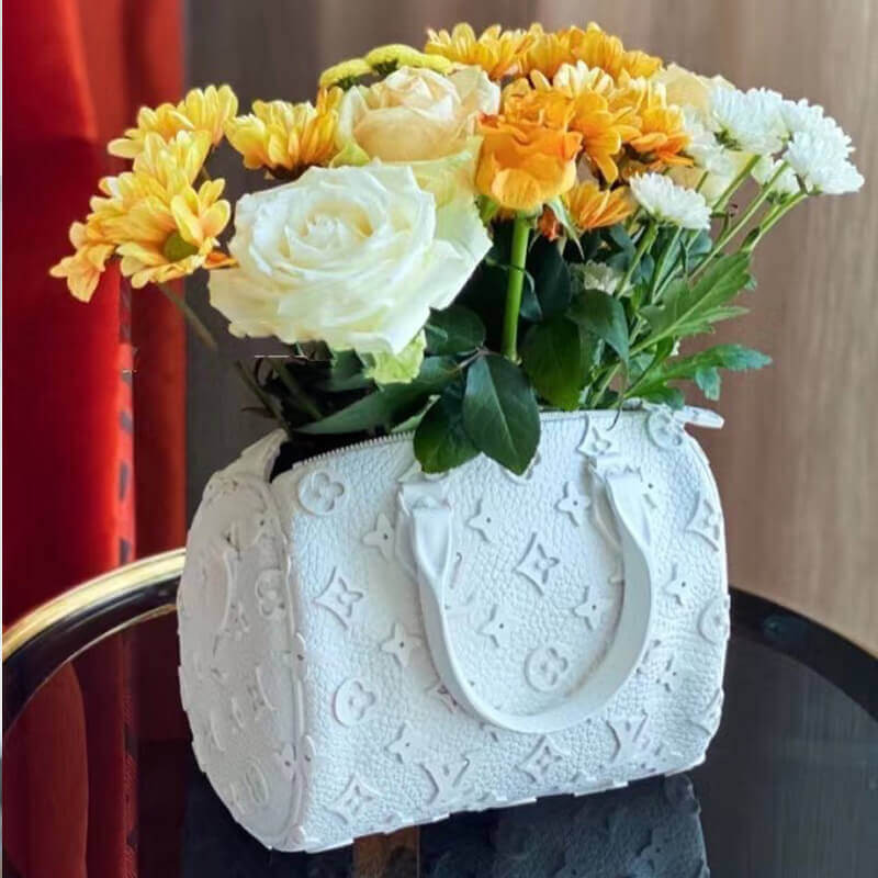 Louis Vuitton Speedy Bag-Shaped Flower Vase