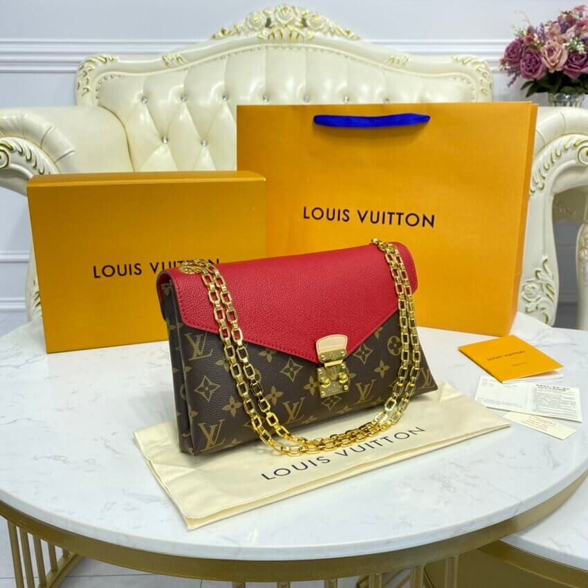 Louis Vuitton Monogram Canvas Pallas Chain M41200 M41201 M41203