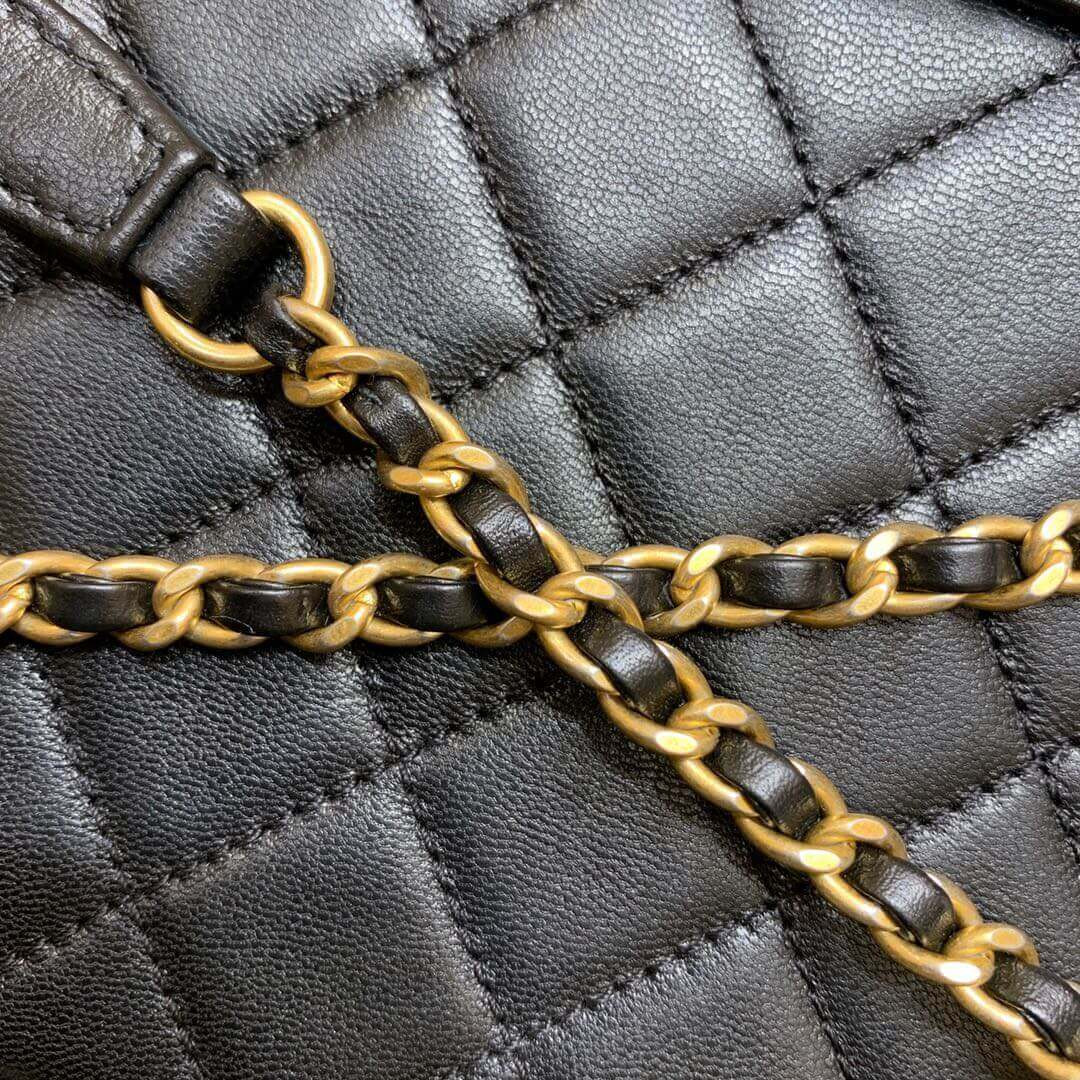 Chanel Chain Around CC Filigree Small Vanity Bag AS1785