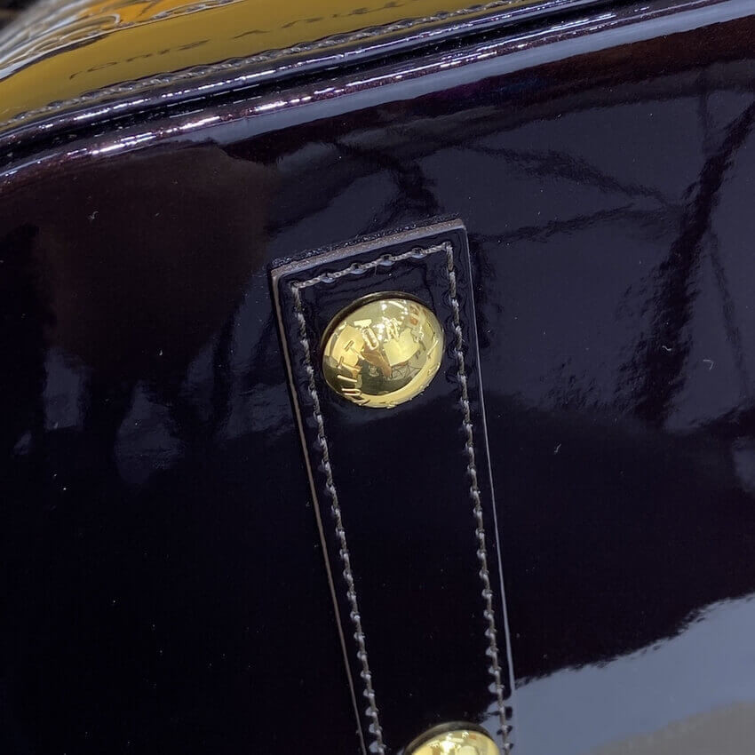 Louis Vuitton Monogram Vernis Leather Alma PM M91611