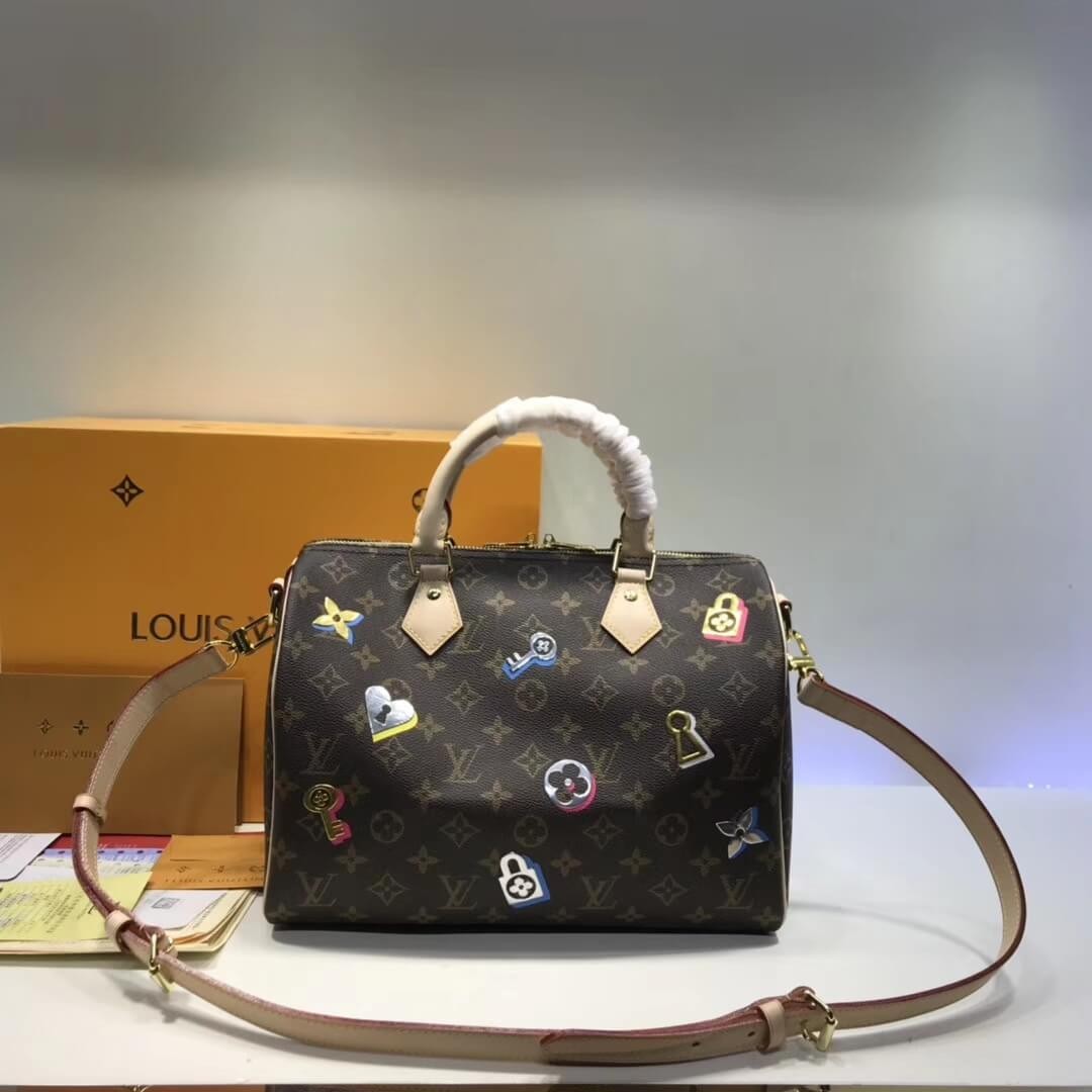 Louis Vuitton Monogram Canvas Speedy Bandouliere 30 M44365