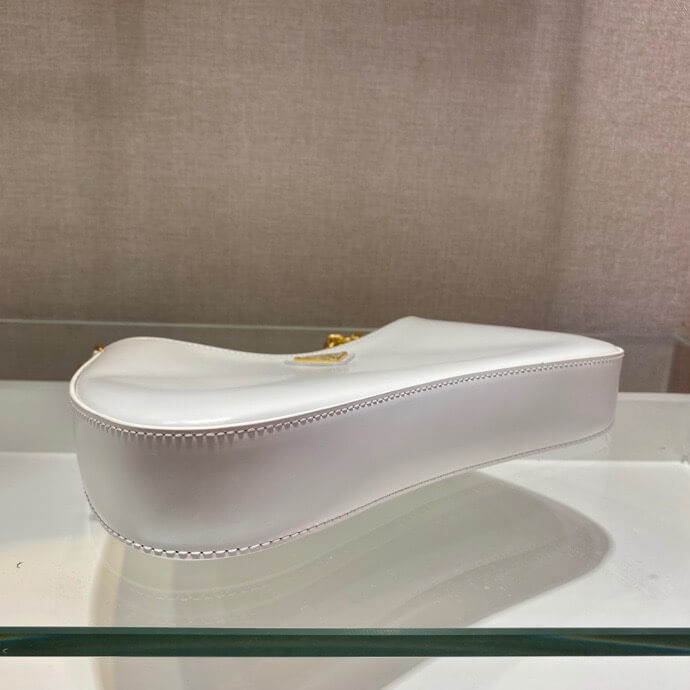 Prada Leather Chain Hobo Bag 1BC148