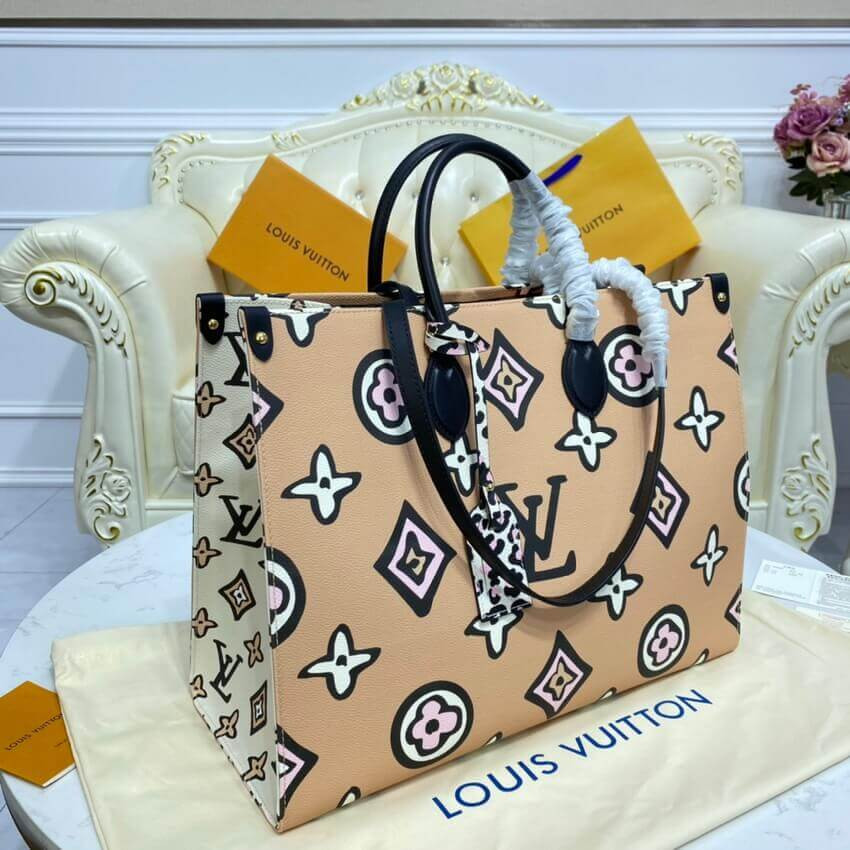 Louis Vuitton Monogram Print Onthego GM M45814 M45815