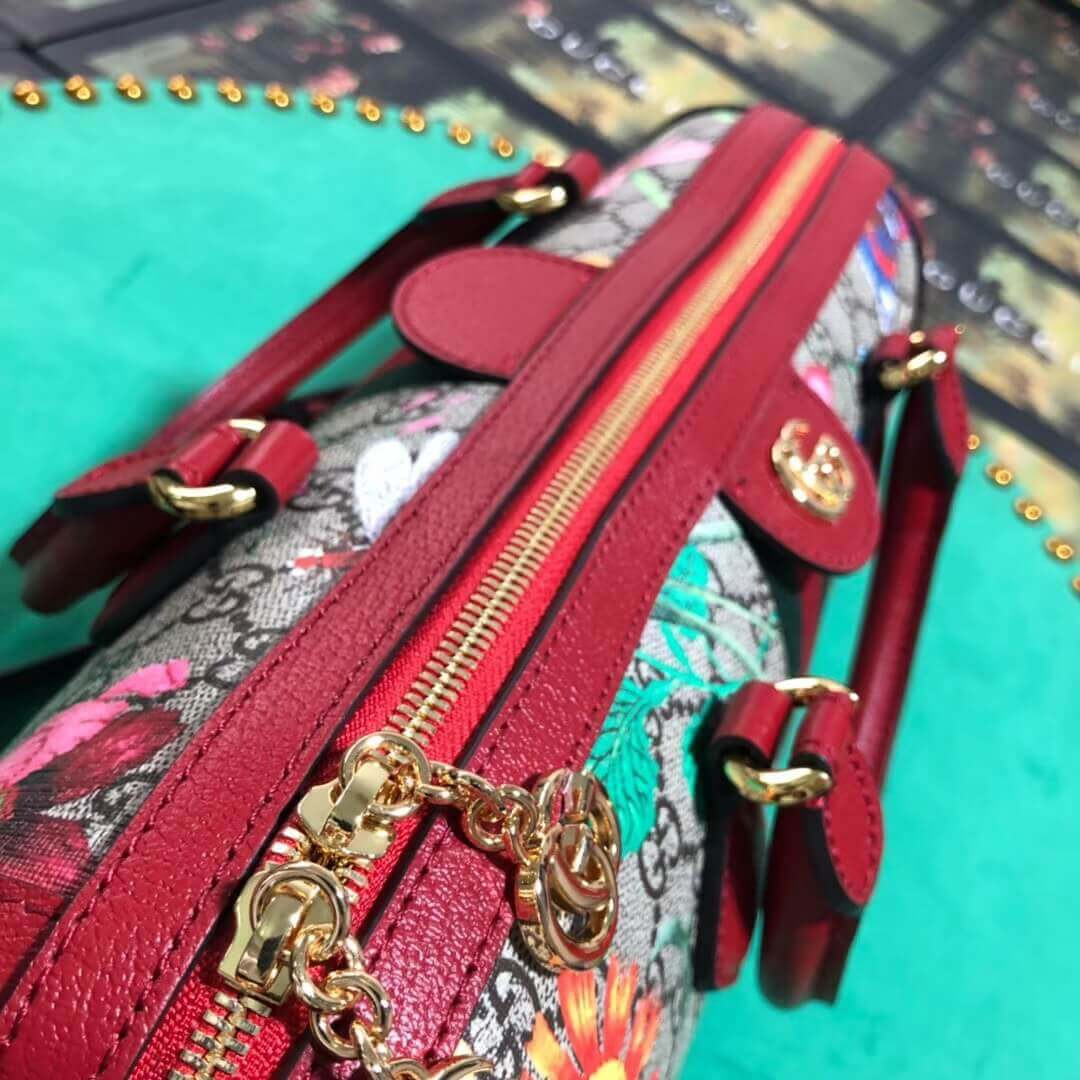 Gucci Ophidia GG Flora Medium Top Handle Bag 524532