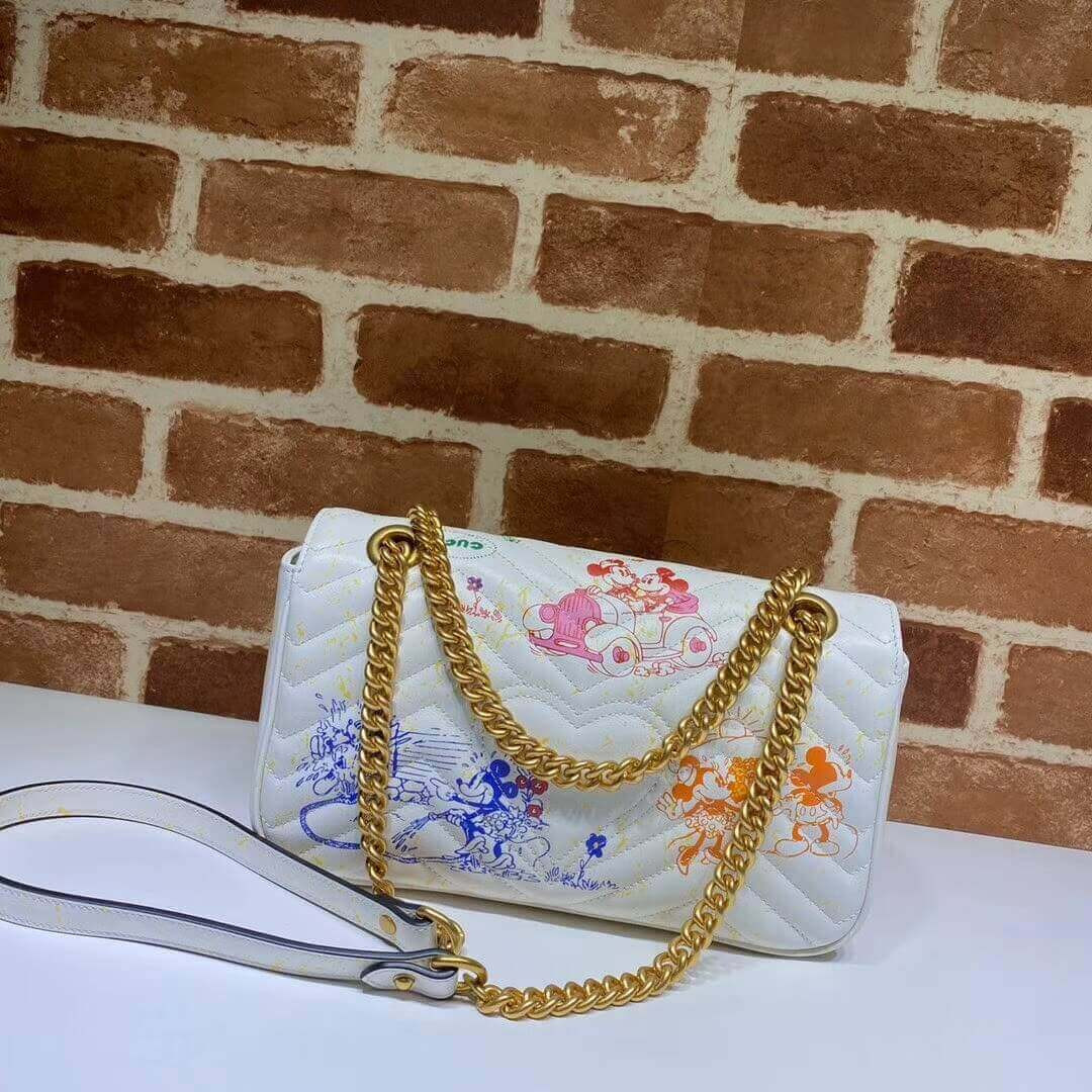Disney x Gucci GG Marmont Small Shoulder Bag 443497