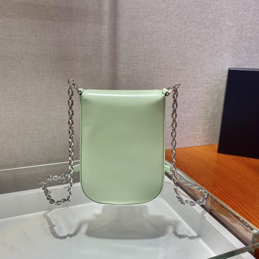 Prada Brushed Leather Mini-Bag 1BH185