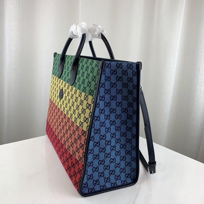Gucci GG Multicolour Large Tote Bag 659980