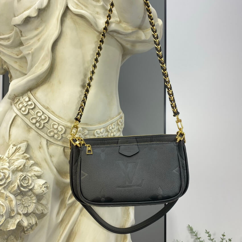 Louis Vuitton Monogram Empreinte Multi Pochette Accessoires M80447 M80399