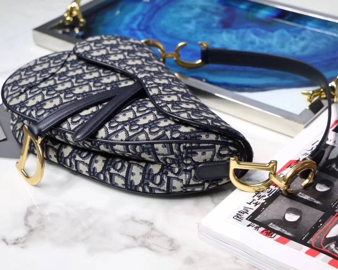 Christian Dior Oblique Saddle Bag M0446