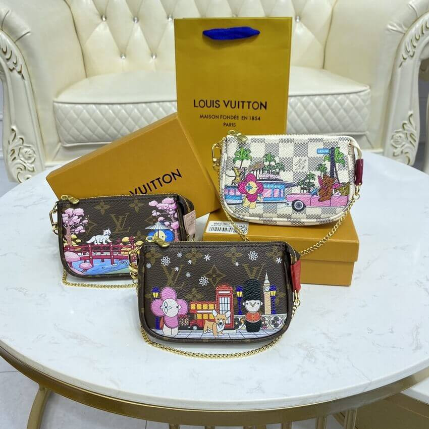 Louis Vuitton Monogram Canvas Mini Pochette Accessoires M80863