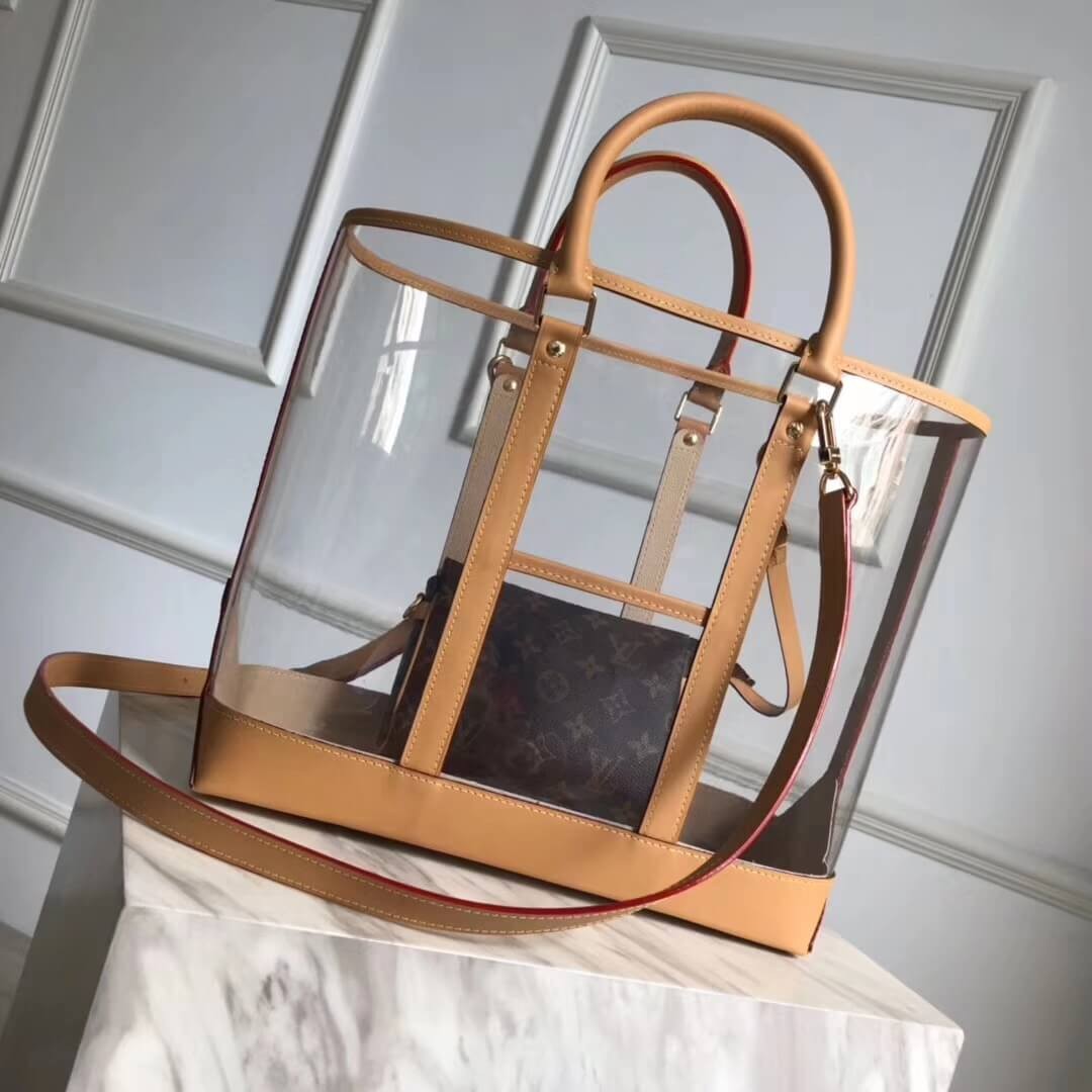 Louis Vuitton Naked Clear Neverfull MM M44160