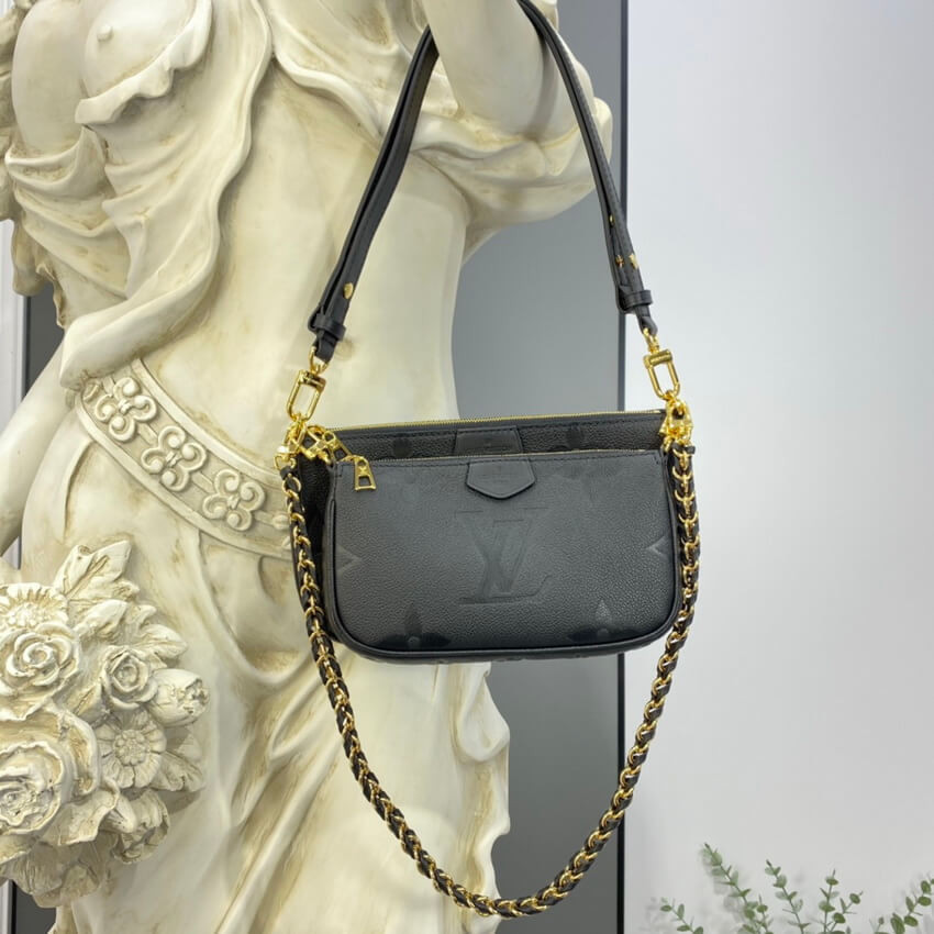 Louis Vuitton Monogram Empreinte Multi Pochette Accessoires M80447 M80399