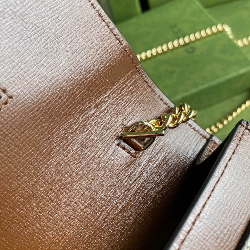 Gucci Valentine's Day Chain Card Case Wallet 648948