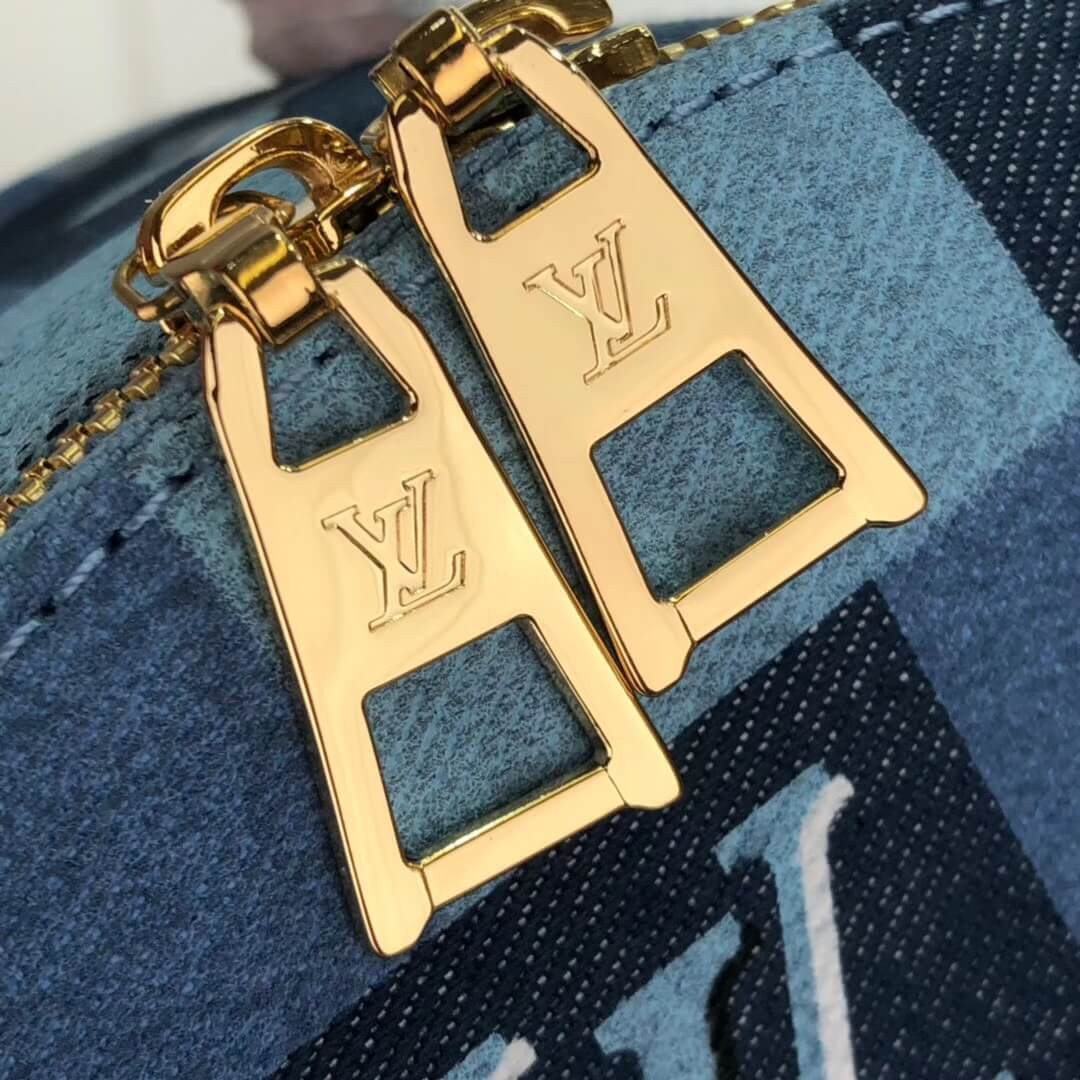 Louis Vuitton Monogram Denim Canvas Beach Pouch M68765