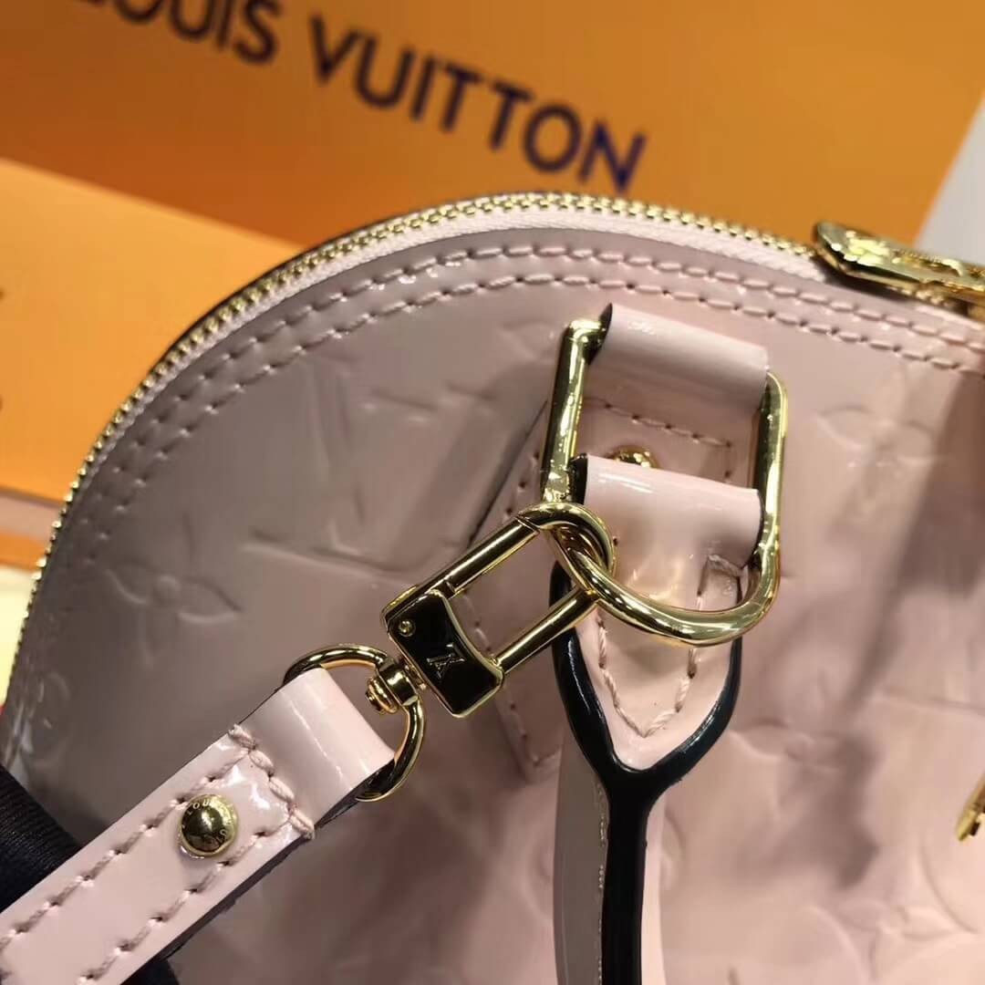 Louis Vuitton Monogram Vernis Alma BB M50415