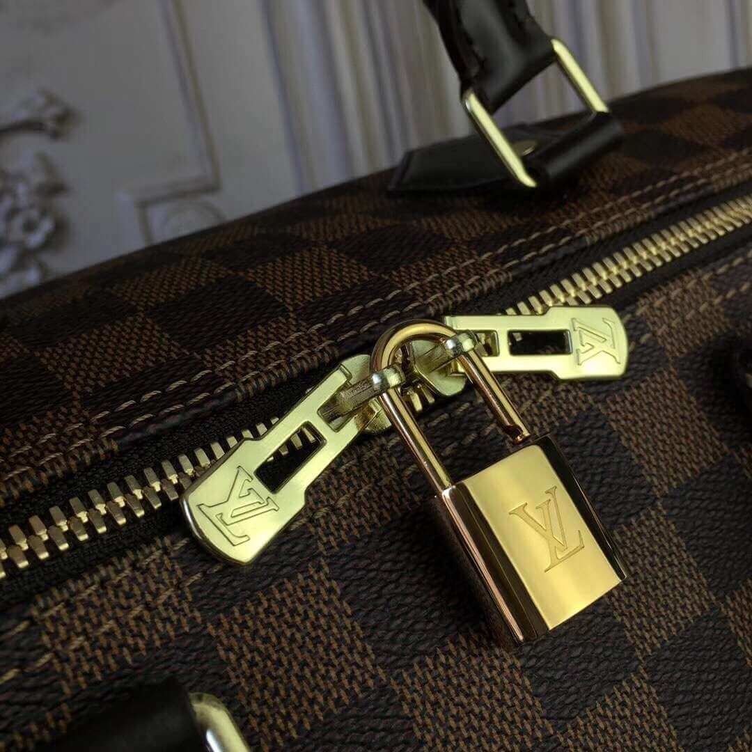 Louis Vuitton Damier Ebene Canvas Speedy Bandouliere 35 N41366