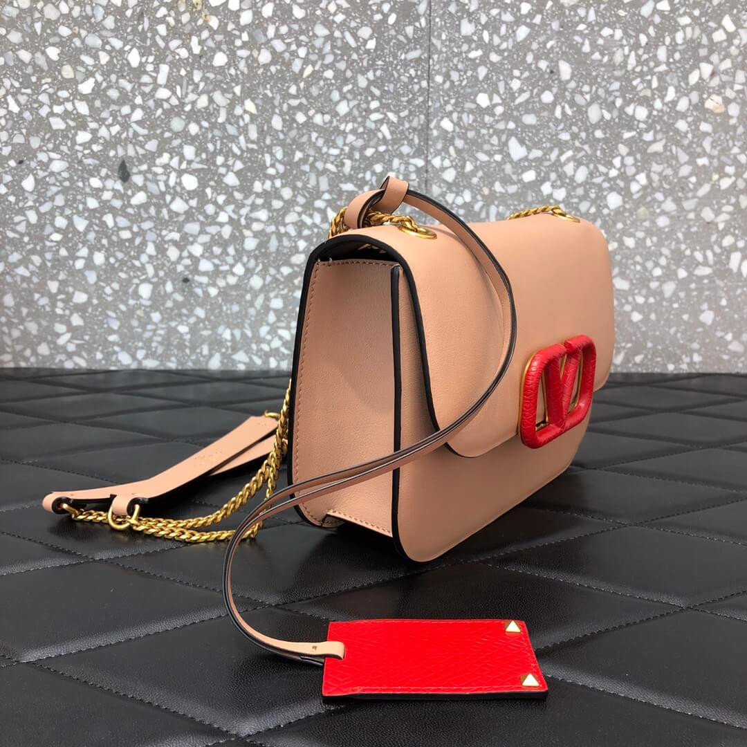 Valentino Garavani Vlock Calfskin Shoulder Bag 0027