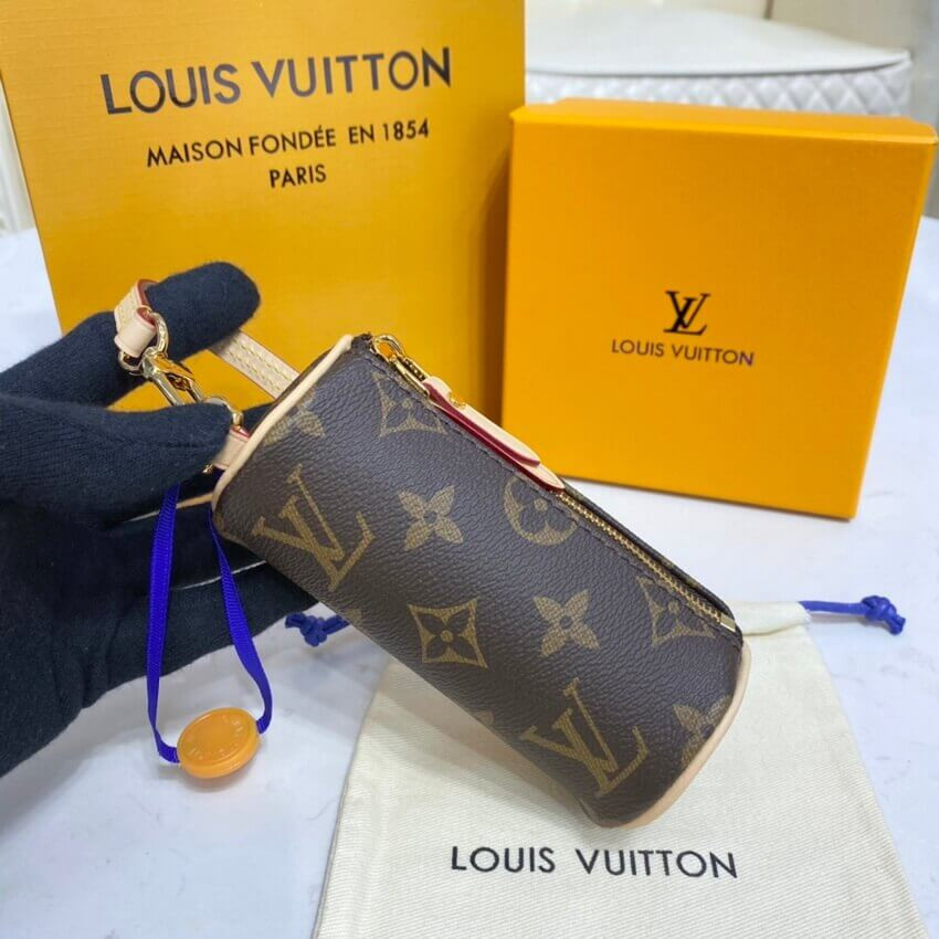 Louis Vuitton Micro Papillon Bag Charm M00354