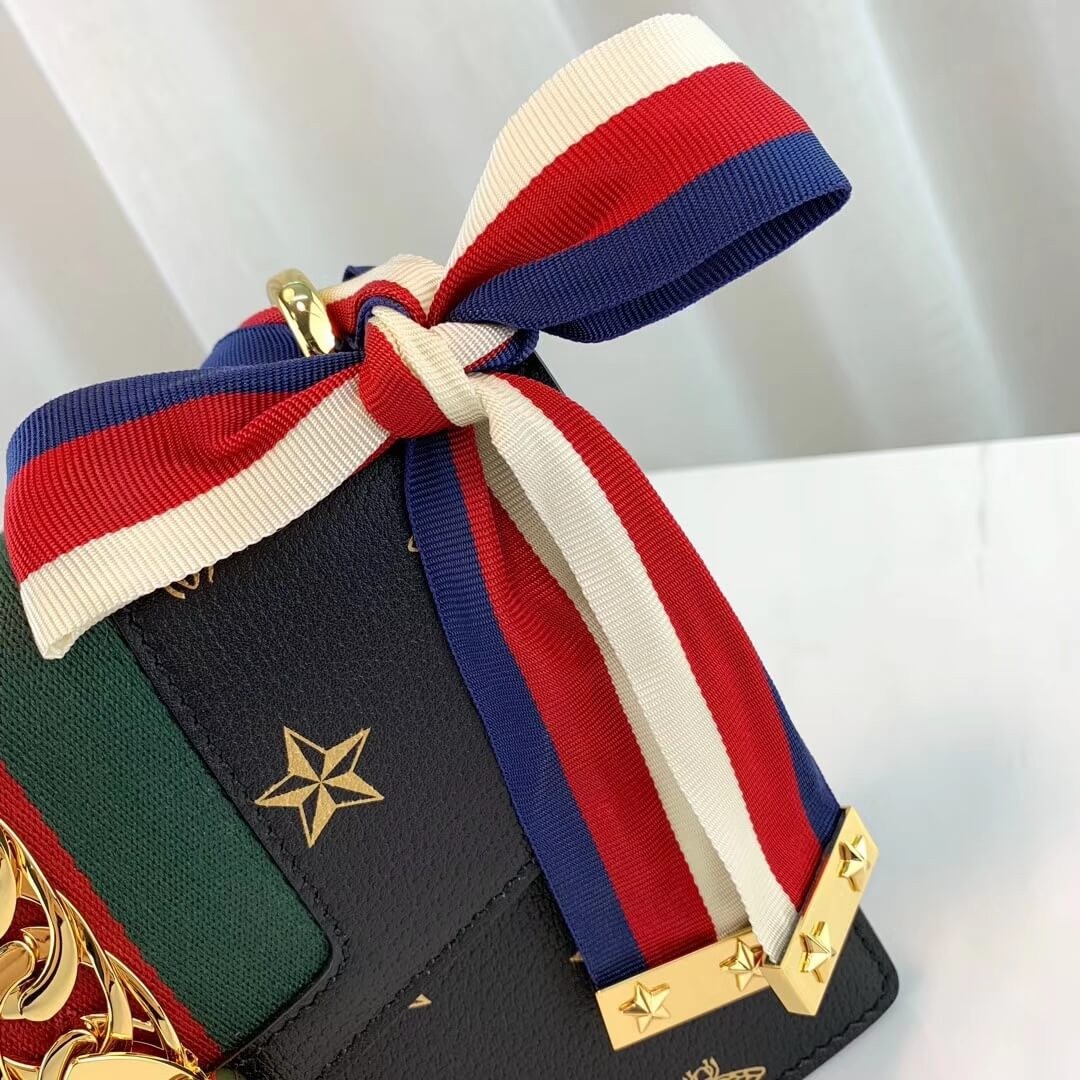 Gucci Sylvie Bee Star Small Shoulder Bag 524405