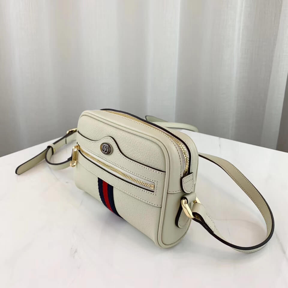 Gucci Ophidia Leather Mini Bag 517350