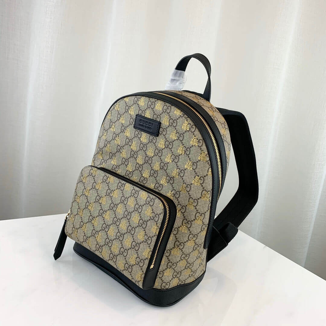 Gucci GG Supreme Bees Backpack 427042