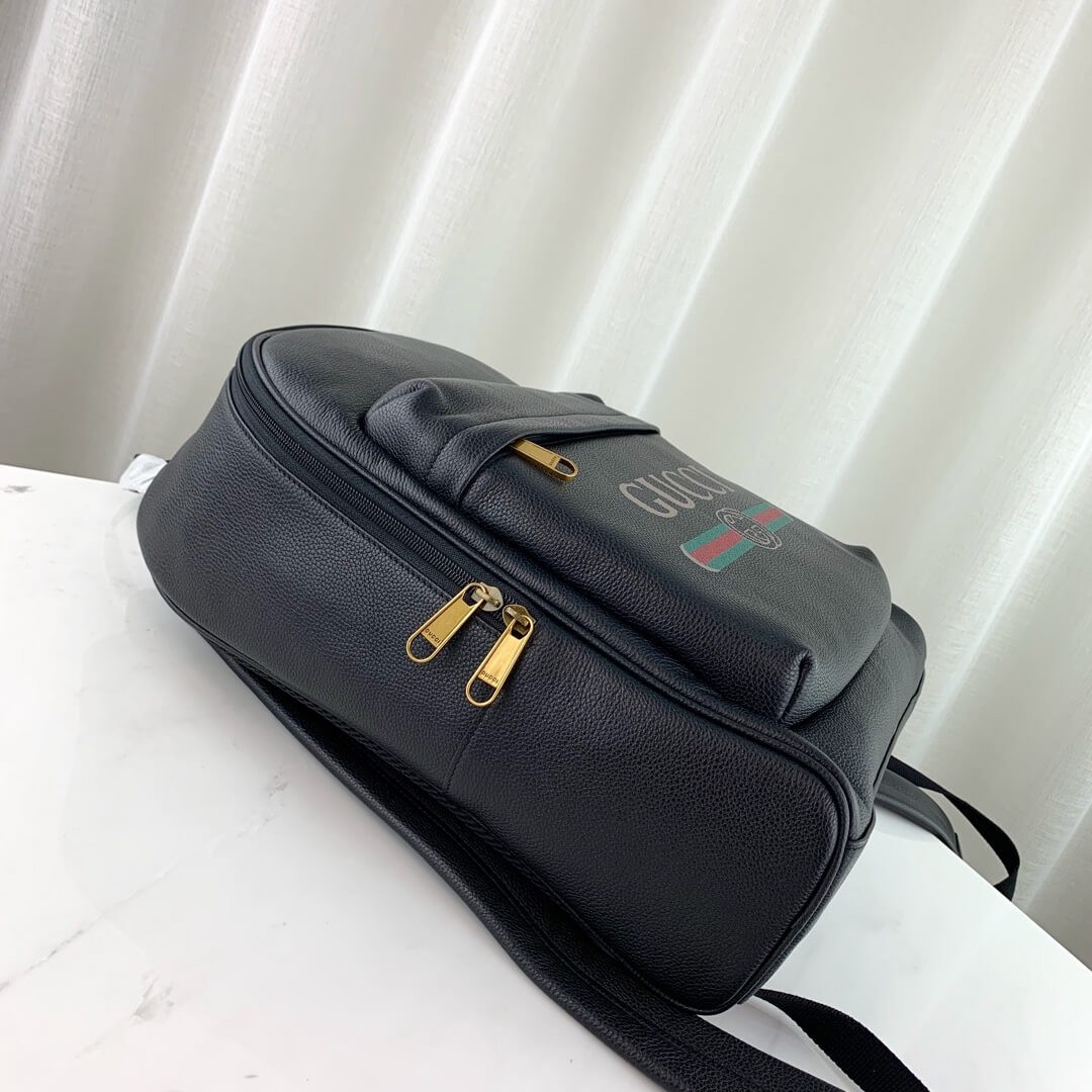Gucci Print Leather Backpack 547834