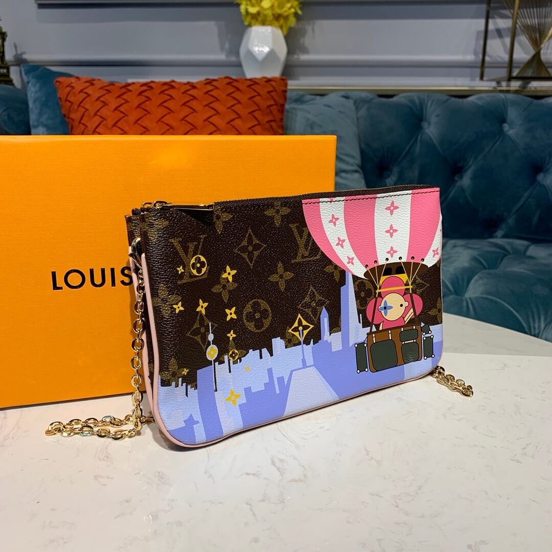 Louis Vuitton Shanghai Double Zip Pochette M67561