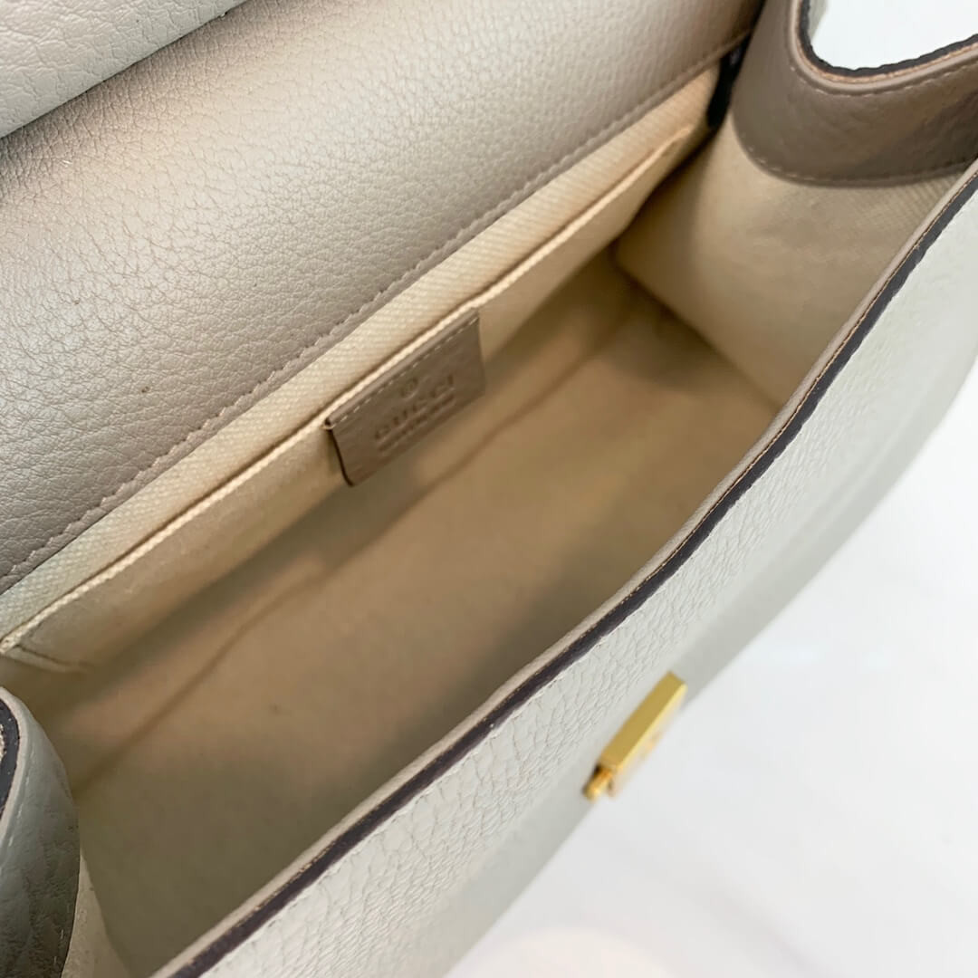 Gucci GG Marmont Leather Top Handle Shoulder Bag 442622