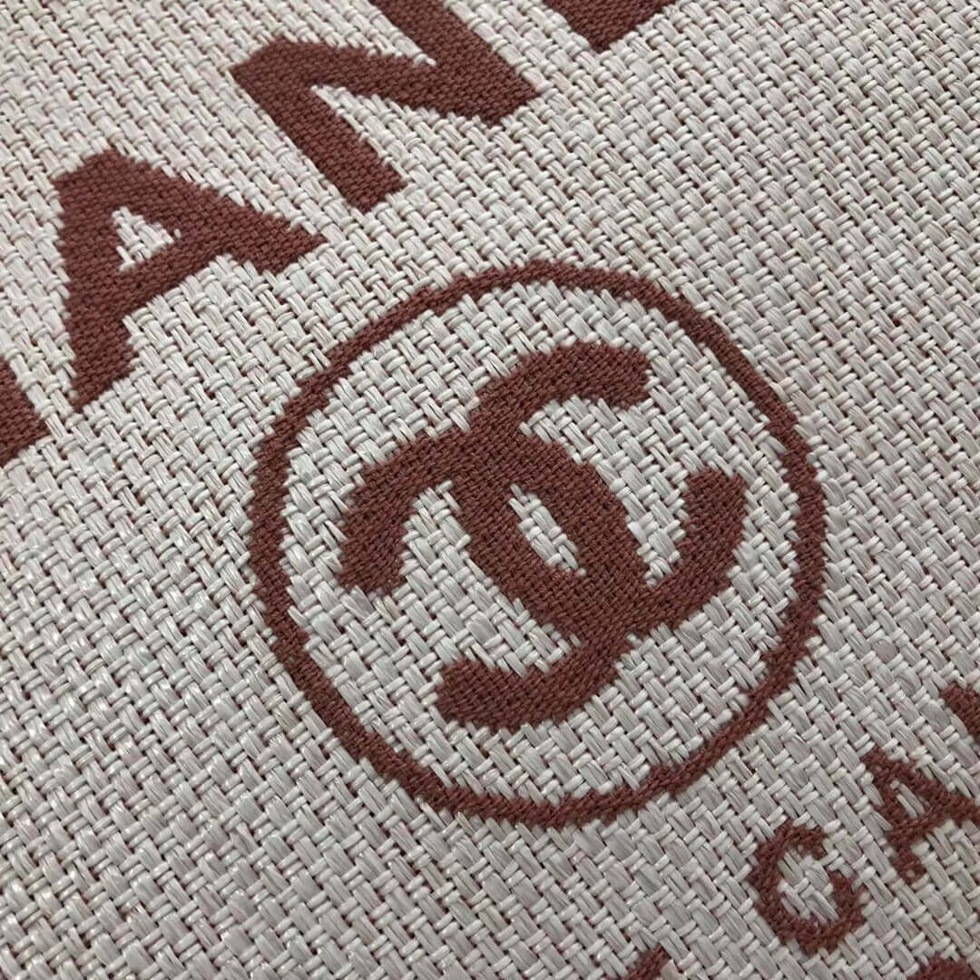 Chanel Deauville Tote 38cm Canvas Bag A66941 Bubblegum Pink