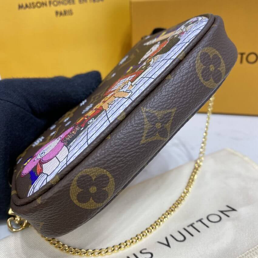 Louis Vuitton Monogram Canvas Mini Pochette Accessoires M80863
