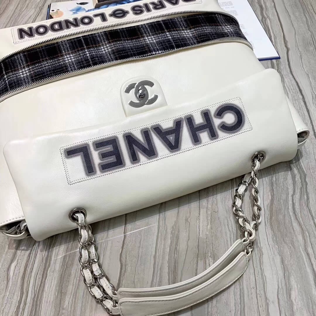 Chanel Flap Shopping Bag A1008
