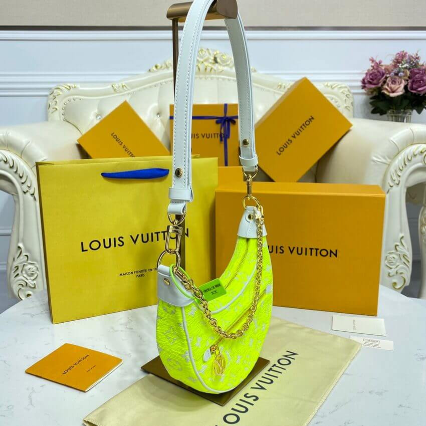 Louis Vuitton Monogram Velvet Loop Bag M81484