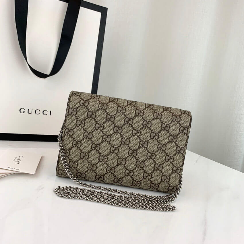 Gucci Dionysus GG Supreme Mini Chain Bag 401231