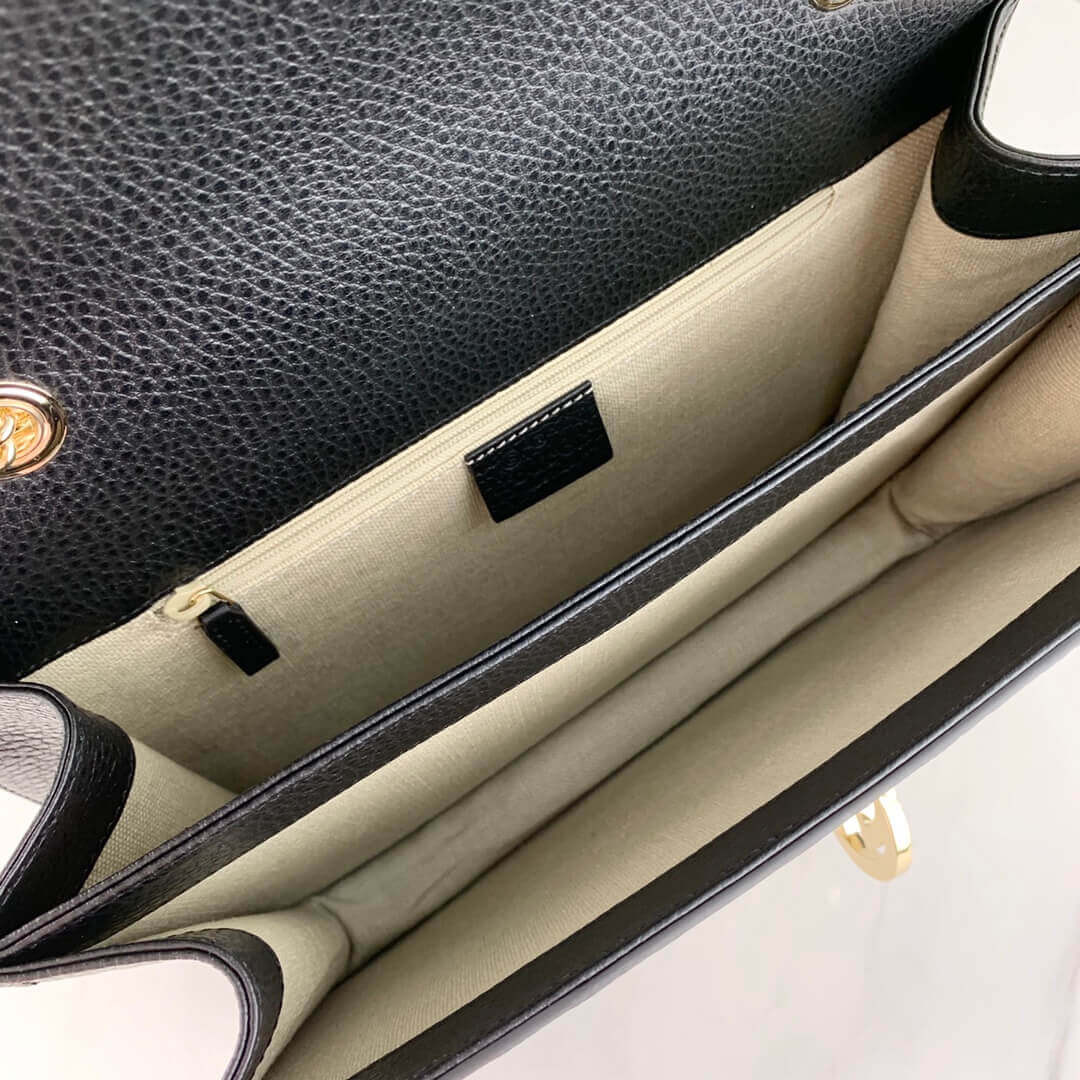 Gucci Interlocking GG Leather Crossbody Bag 28cm 510303