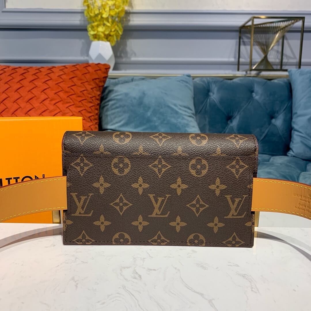 Louis Vuitton Monogram Canvas S Lock Belt Pouch PM M44667