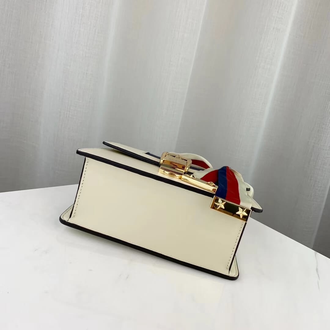 Gucci Sylvie Leather Mini Chain Bag 431666