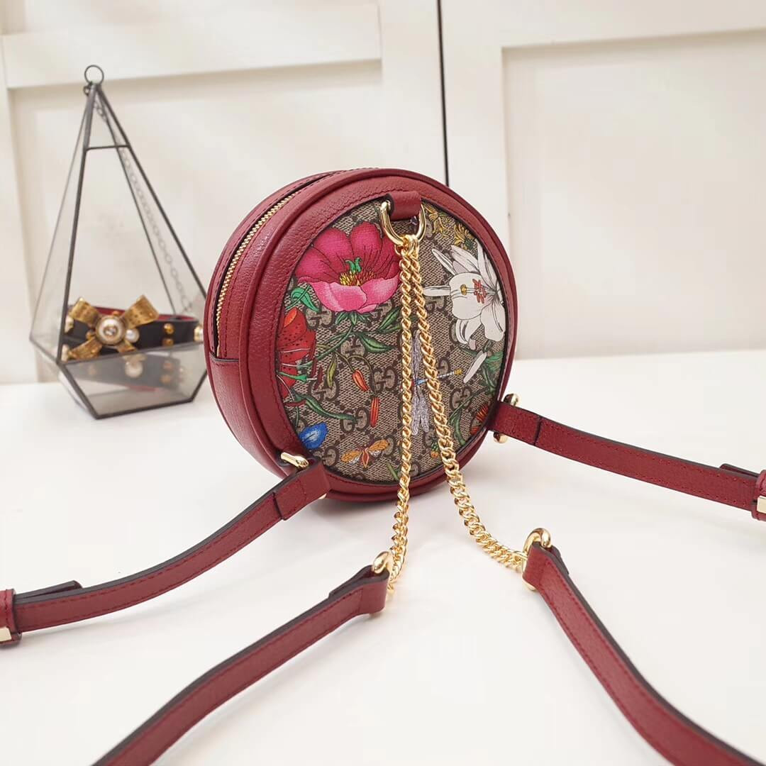 Gucci Ophidia GG Flora Mini Backpack 598661